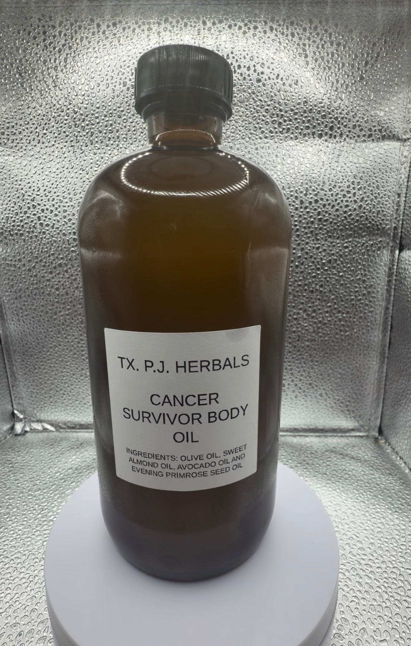 All-Natural Cancer Survivor Oil for skin recovery after chemotherapy