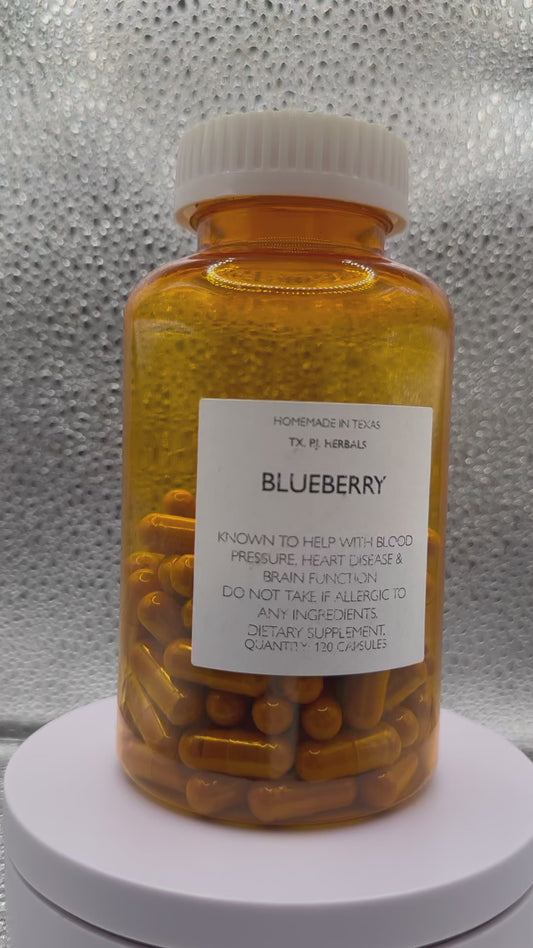 All-Natural Blueberry Supplement