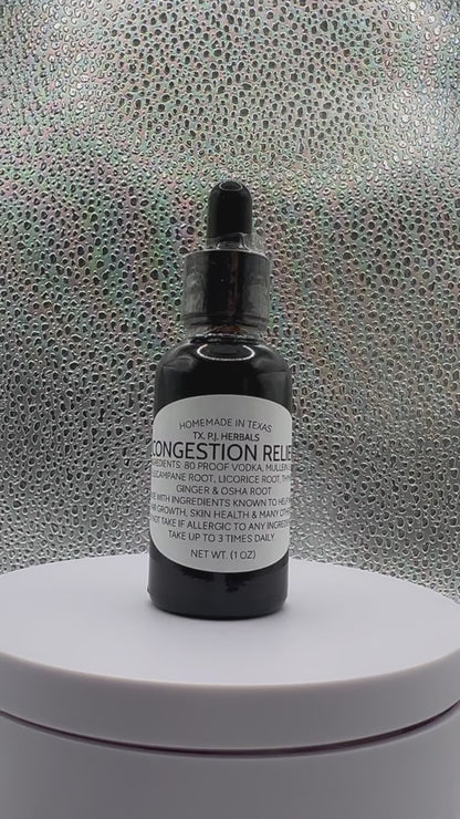 All-Natural Congestion Relief Tincture